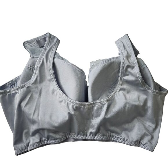 Rhonda Shear Powder Blue Style 676  Shapewear Leisure Bra in Size 3X - Picture 2 of 7